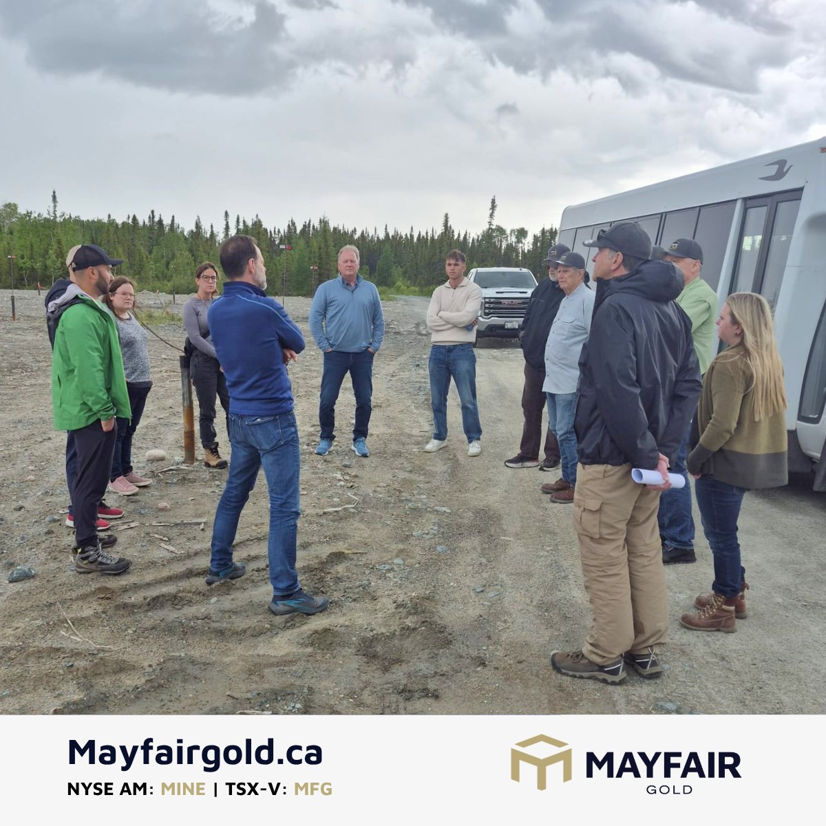 mayfair_gold's tweet photo. Last week, $MINE welcomed analysts and investors to our flagship Fenn-Gib Gold Project in Timmins, Ontario.

⬇️ See thread below for highlights from the site visit. 🧵

$MFG.CN | #MayfairGold #InvestorUpdate #Timmins #Mining #MFG #MINE #1P1P https://t.co/IJeDSlTz6w