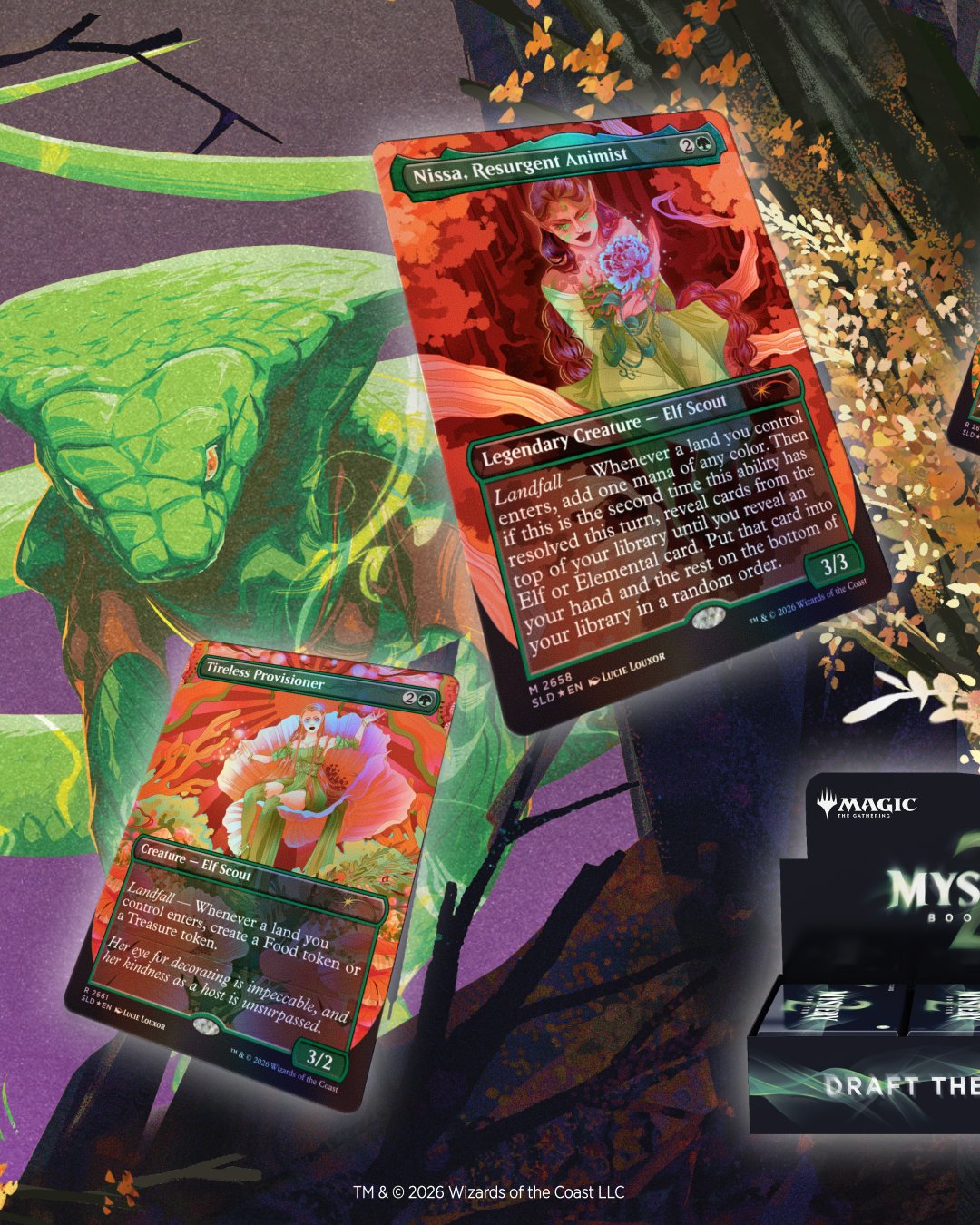 マジック：ザ・ギャザリング MTG Secret Lair Wild in Bloom Foil