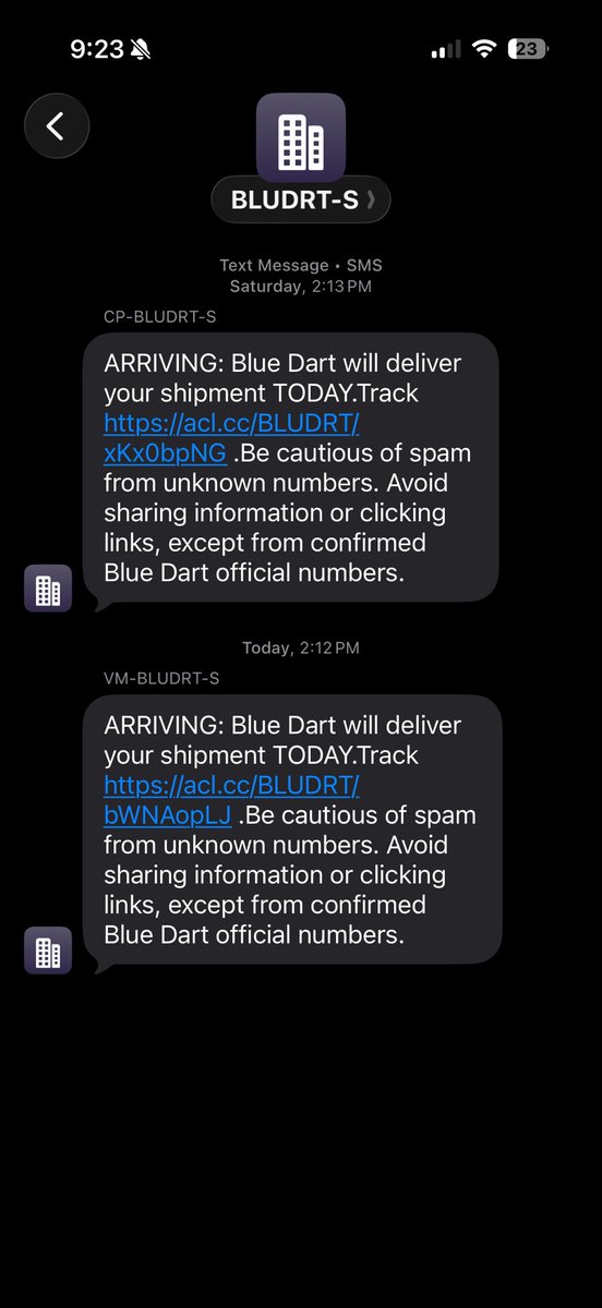 GauravChanodia's tweet photo. @BlueDart_ @BlueDartCares @one8world 

Probably the worst delivery service ever experienced. No delivery attempts in the last 3 days and false reasons updated on the tracking id without any actual contact done with me for my prepaid order from one8. Extremely disappointed! https://t.co/cANzZX0SFu