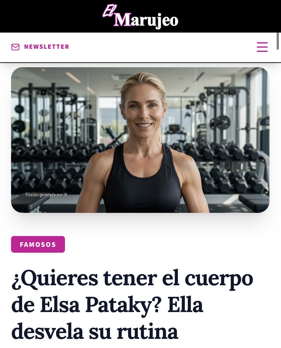 multicanalradio's tweet photo. 🟪¿Quieres tener el cuerpo de Elsa Pataky? Ella desvela su rutina
👉https://t.co/d5Hemx9Xrk
¡Síguenos para más noticias de famosos!
#rutina #famosos #cuerpo #cine #pataky #elmarujeo https://t.co/gCRAIfQmHc