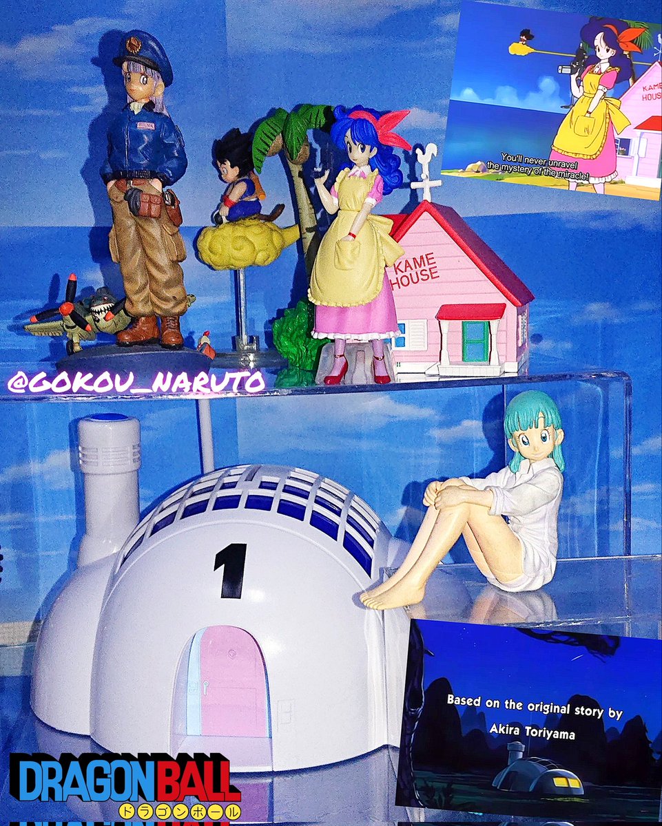 GOKOU_NARUTO's tweet photo. HGドラゴンボール Another 2 ランチA・チチ追加
造形天下一武道会の塗装しようかと思ってた黄色カラー登場でカメハウス筋斗雲の悟空を加えドラカプ風アレンジ

ブルマらとも相性良く、去年やった【ロマンティックあげるよ選抜】も再編成
カプセルハウス1号と黄色ランチのフィギュア化により完成度UP⭕️ https://t.co/ngETZLoQDl