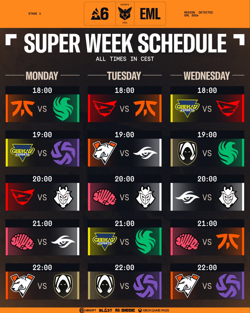 Rainbow Six Esports Europe tweet media