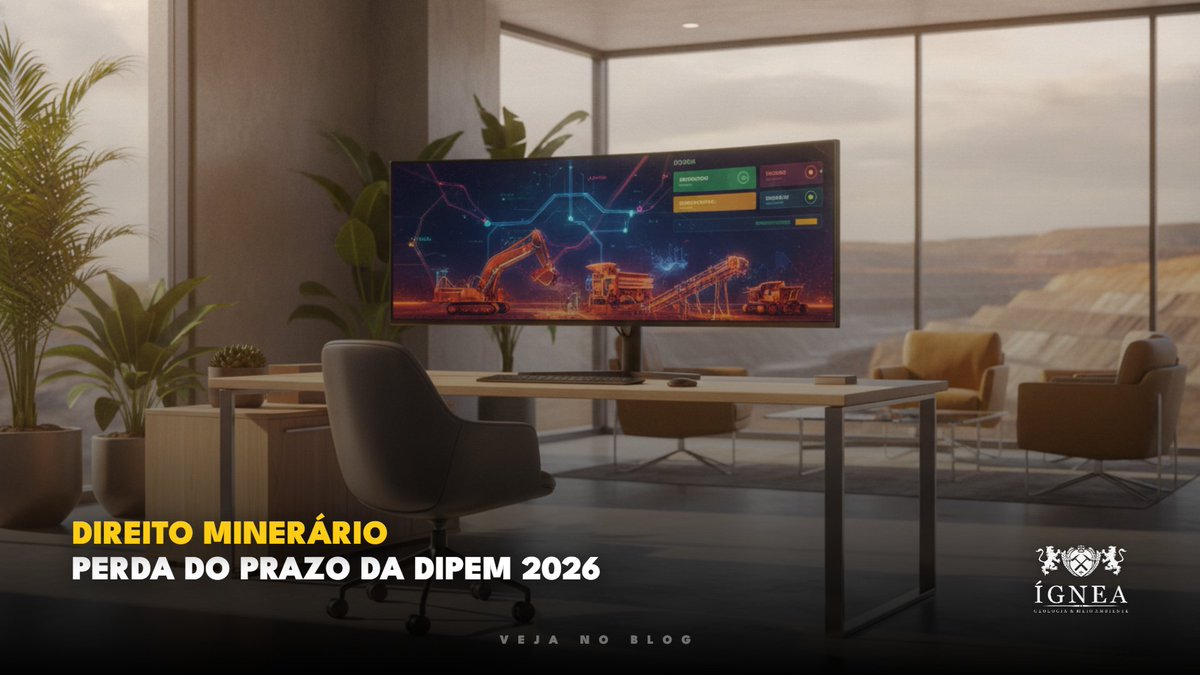 IGNEABR's tweet photo. O prazo da DIPEM 2026 encerrou no dia 19 de junho. A perda não cancela o título imediatamente, mas gera bloqueio automático do sistema da ANM e multas pecuniárias pelas Resoluções 122/2022 e 223/2025. Entenda o impacto na sua gestão. ⛏️

📌 #Mineracao #Geologia #ANM https://t.co/PKCGahflcr