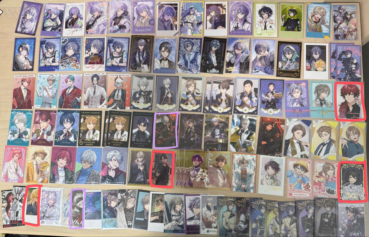 mir_mir1111's tweet photo. @rekopi0828 初めまして、検索から失礼致します。

当方画像1のもの所持しております。
画像お借りしまして、
🟥枠>>🟪枠の順に希望しております。
ご不快でなければ、
比率違いでの交換も可能です。

難しいとは思いますが
どうぞご検討頂けますと幸いです。
よろしくお願い致します。 https://t.co/znoIZJ9tWN