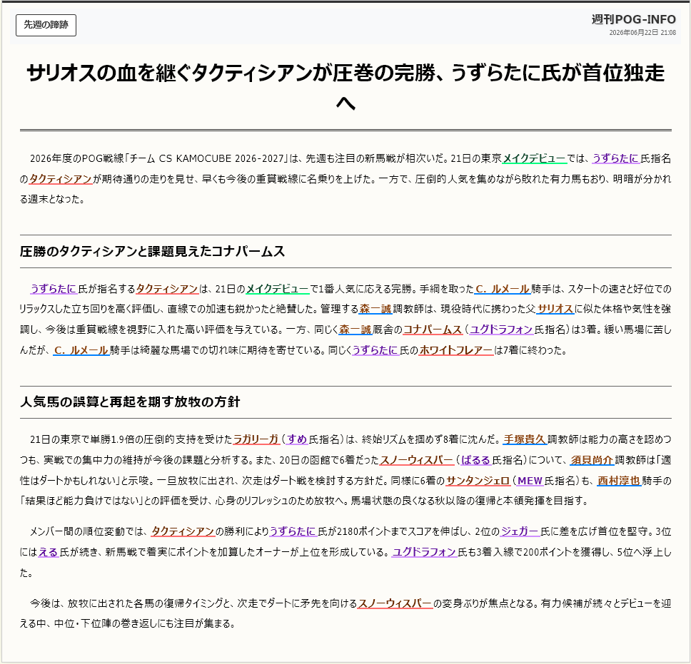 CS_KMCB's tweet photo. 先週の振り返り https://t.co/UTcP6jdhhf