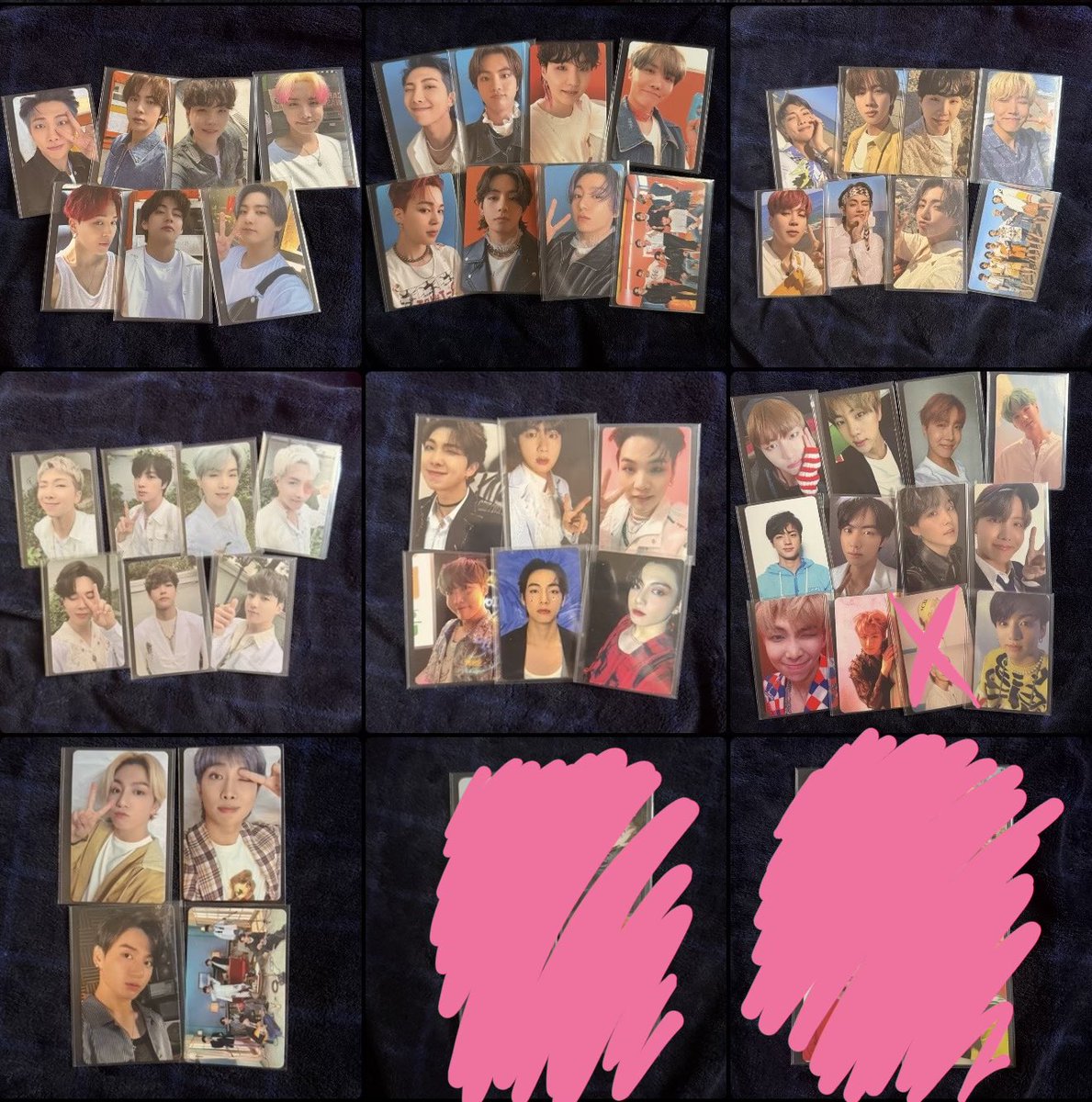 1013cart's tweet photo. ‼️ NOT A CLAIMING TWEET ‼️

here are the tentative prices for the assorted pcs + their respective sets! will upload vids of the PCs in a drive within the week :)

feel free to find kahati per set!

🏷️ ic interest check bts ph seokjin yoongi namjoon hobi jimin taehyung jungkook https://t.co/rm53ecdZza