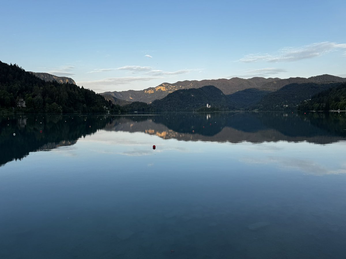 cjames2000's tweet photo. Check out Lake Bled in Slovenia if you ever have the chance. Might be the most beautiful lake I have ever seen! https://t.co/rUqYS21UnN