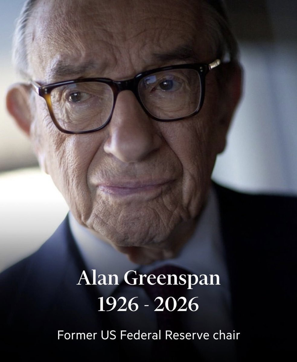 VerabCarlos's tweet photo. No hay ningún otro trabajo en la vida pública que sea como el de Presidente de la FED.

Alan Greenspan https://t.co/nt3eYgaEq9