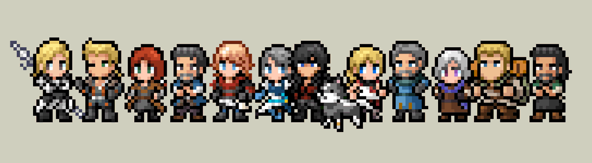 zangekiss's tweet photo. FF16お誕生日セット。 https://t.co/L5EnsaFAos