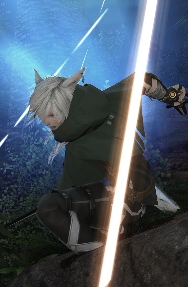 maisynff14's tweet photo. Love this new (real) sphene's outfit a lot,  works great on making the attack on Titan theme glam :D #FF14 #ffxiv https://t.co/a5Rr9qRgE8