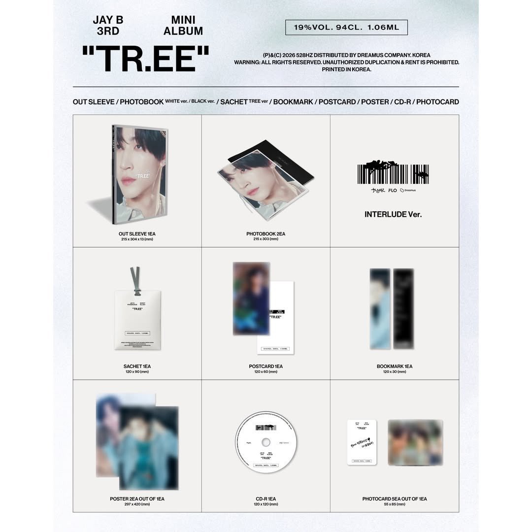 poonniez's tweet photo. เปิดพรี  #JAYB 3𝗋𝖽 𝖬𝖨𝖭𝖨 𝖠𝖫𝖡𝖴𝖬 "𝖳𝖱.𝖤𝖤"🪾
 #ตลาดนัดอากาเซ่ #JAYB_TREE รอบไซน์เว็บ Withmuu การ์ดหล่อมาก

✔️สั่ง 2 บั้ม ได้การ์ดครบ 2 แบบ สั่ง 1 บั้ม สุ่ม 1 แบบ

🌳Interlude Ver. บั้มละ 360
📪รวมส่ง Ems
🧡แถมพกจ 3 หัวต่อกัน /บั้ม
🚢ส่งเรือ รอ 15-20 วัน

สนใจ dm เลยค่า https://t.co/76z3Tx3Bm4