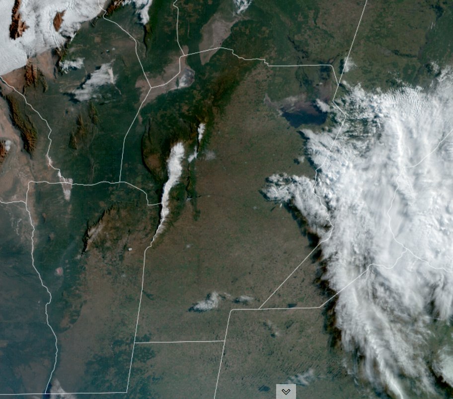 dimarcorafael's tweet photo. vista satelital de la nevada en la Provincia de Córdoba - las sierras super blanquitas- https://t.co/JoHcKaiZvh