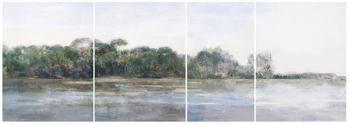 GonzaloNez19's tweet photo. Mañana entra un trocito de Sanlúcar (sus salinas, su río, sus vistas) en el Thyssen. A mí me pilla lejos, pero acercaos vosotros a la expo de Carmen Laffon. https://t.co/rvhWk8rQTY