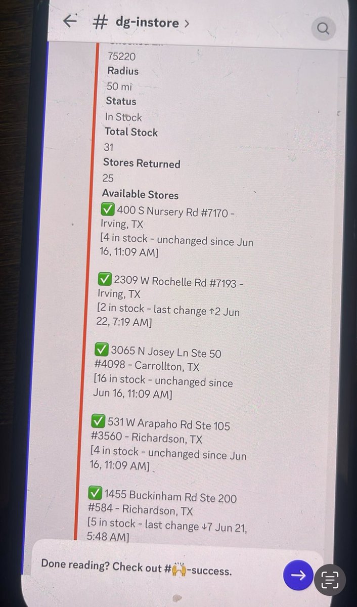 CatchTheDrop33's tweet photo. Dg stock up and running 
 Comment your zip codes and I’ll check ⬇️ #pokemontcg https://t.co/tWo0TW7Kdi