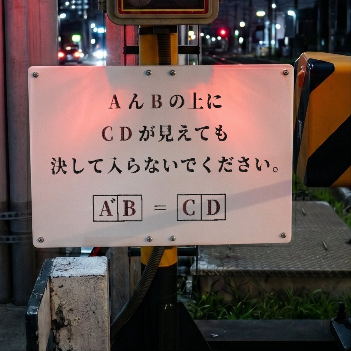 moya_vc's tweet photo. 【答えがわかると怖い謎解き】を作りました https://t.co/Ifu23ABPtj