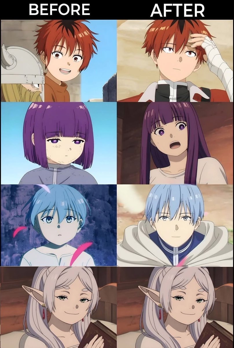 GifsAnime_'s tweet photo. What’s the secret of Frieren ? https://t.co/9DeI0ptVgg