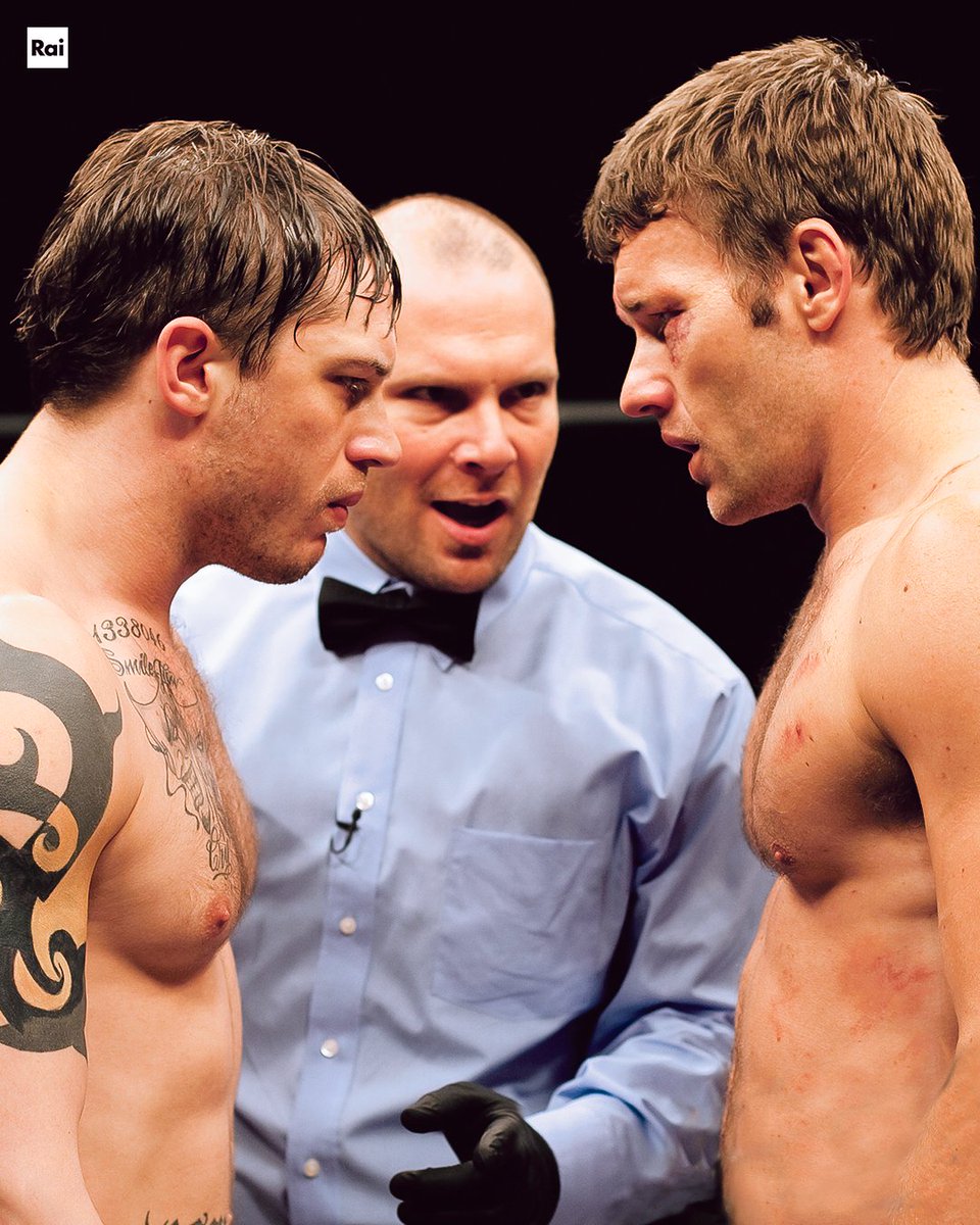 raicinque's tweet photo. Alle 21.20 “Warrior” di Gavin O'Connor con Joel Edgerton, Tom Hardy, Jennifer Morrison | I fratelli Tommy e Brendan Conlon, segnati da un passato difficile, si ritrovano rivali nel torneo di arti marziali "Sparta". Per entrambi è la sfida decisiva della vita https://t.co/wZgVlkUeXP