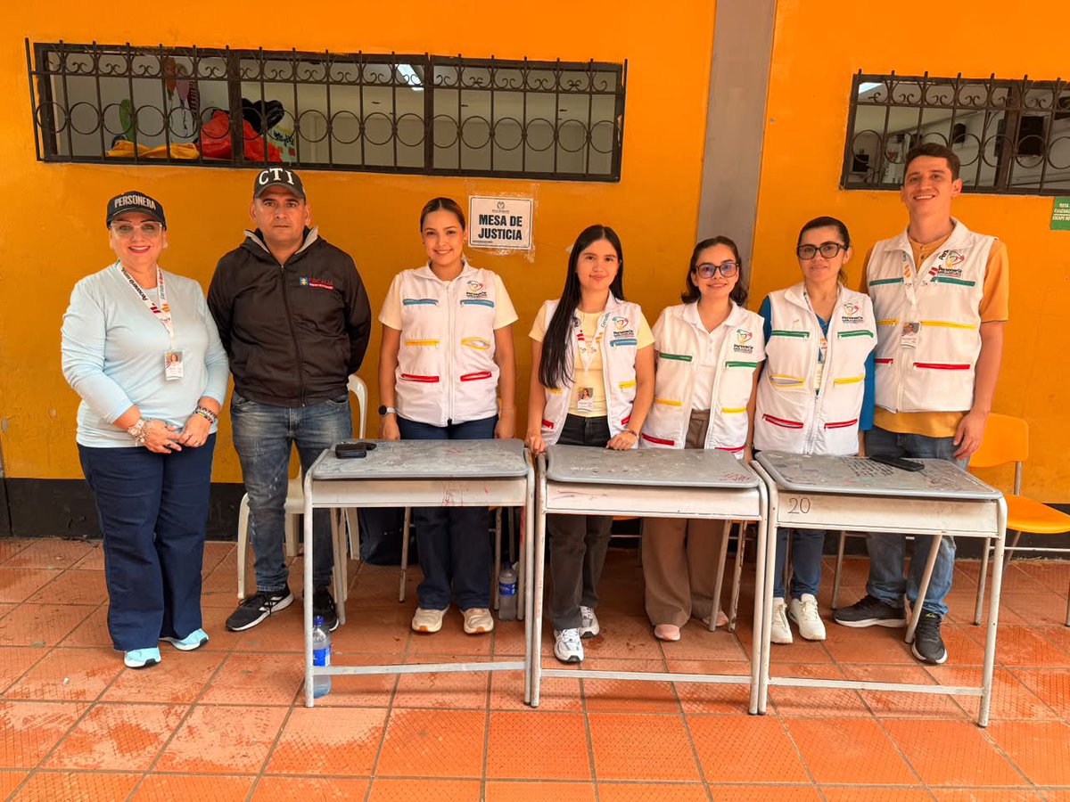 persogaitan's tweet photo. La Personería Municipal acompaño la jornada electoral de Presidencia y Vicepresidencia 2026 en Segunda Vuelta llevada, velando siempre por el cumplimiento de la norma y la constitución política garantizando un libre y real ejercicio del derecho al voto.
#ConTodoElDerecho https://t.co/tr60APuhtU