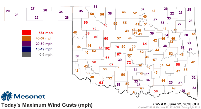 NWSNorman's tweet photo. After discussions with the Storm Prediction Center, the line of storms that moved through the area late last night into early this morning will be preliminarily classified as a Derecho. Here is a little more information as to what that means: https://t.co/CeDUdTedVx