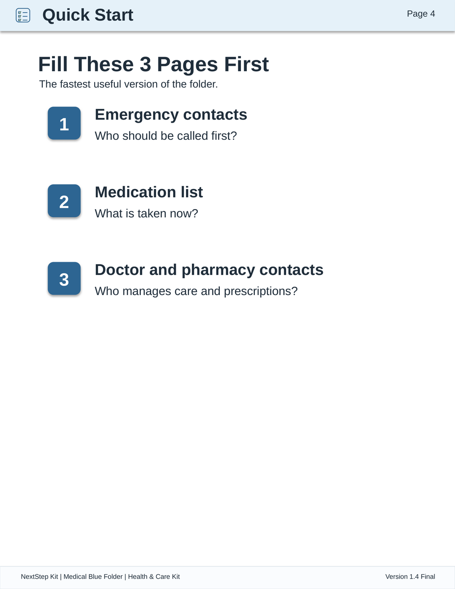NextStepKit's tweet photo. “My dad takes the little white one.”

That should never be the whole medication plan.

One folder.
One current list.
Less guessing when it matters most.
Medical Blue Folder — for families caring for aging parents. https://t.co/lsPu2PHdRN