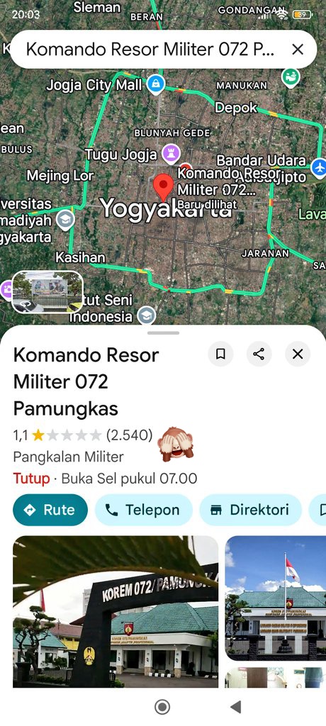 Abdoeljegger202's tweet photo. @juliusibrani Tutup di IG kena serang di google map https://t.co/jtBJbKW0v7