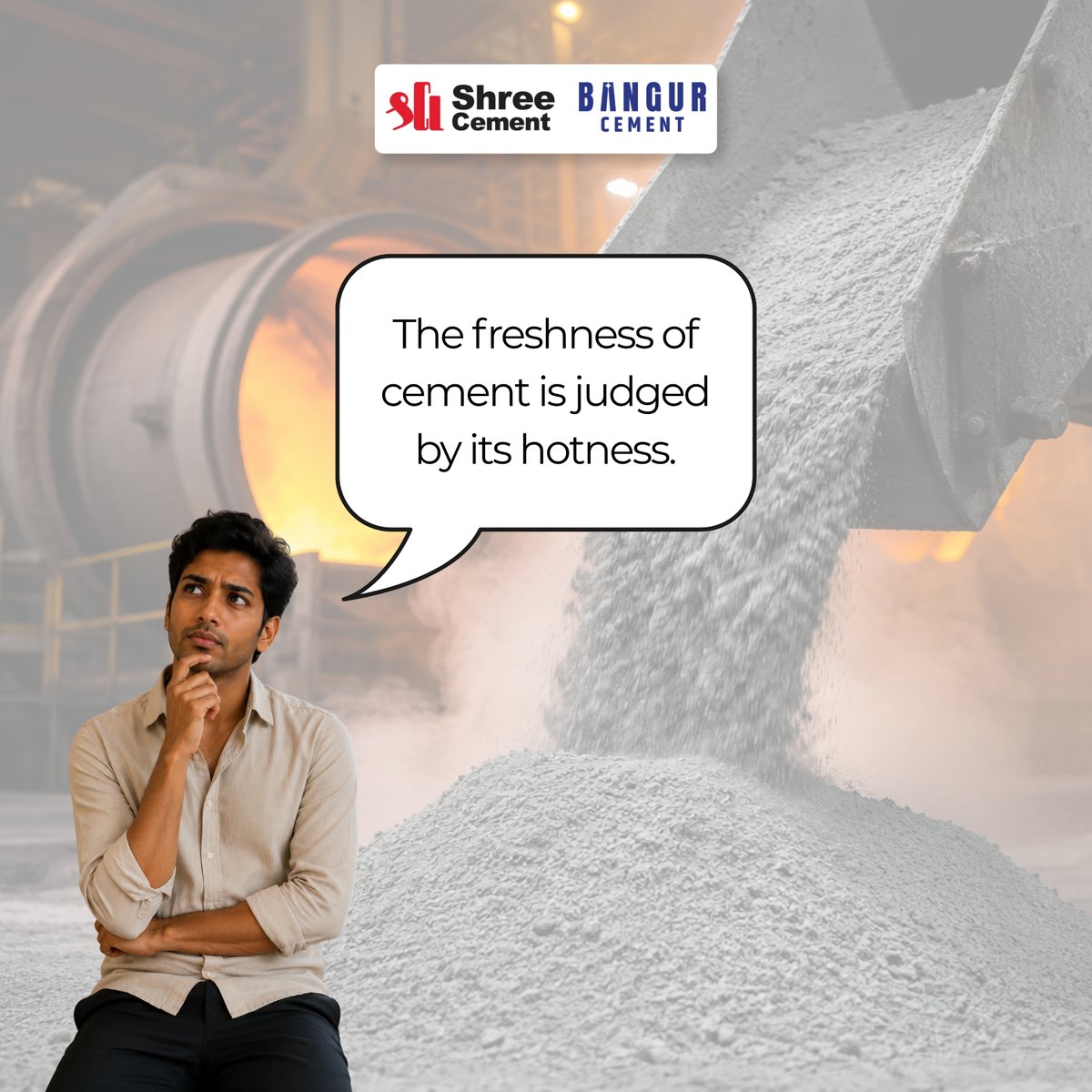 shreecementltd's tweet photo. Concrete facts, not concrete myths!

#MondayMythBuster is here to debunk common misconceptions about concrete and construction practices, and set the record straight.

Does the freshness of cement depend on how hot it feels? Let’s dive into some solid facts!

#ShreeCement https://t.co/x2Om0U1k9g