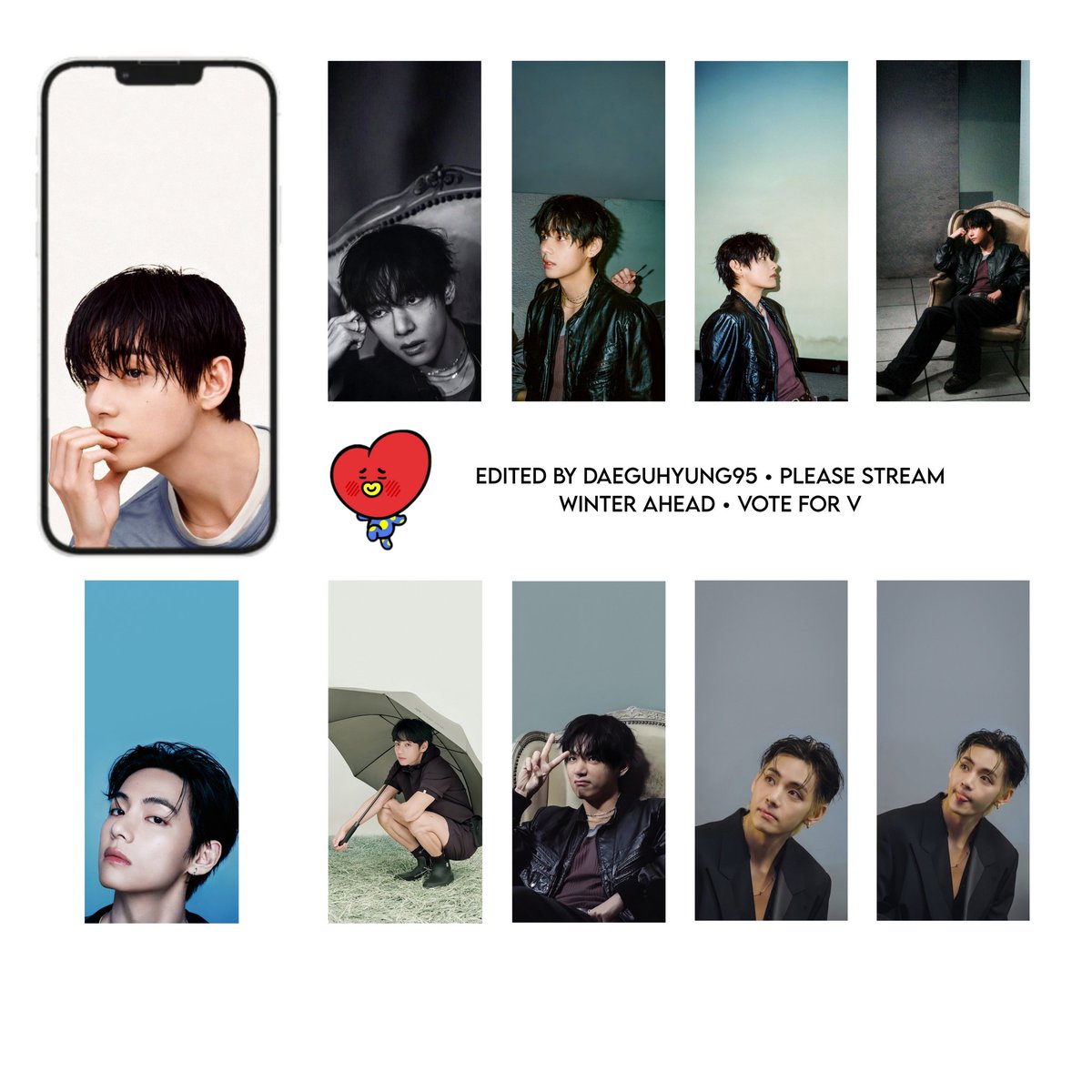 daeguhyung95's tweet photo. #TAEHYUNG × Tirtir + Merry Go Round photo sketch + AMA sketch + Snow peak + Compose coffee

 Wallpaper - thread https://t.co/VqSopeaZEd