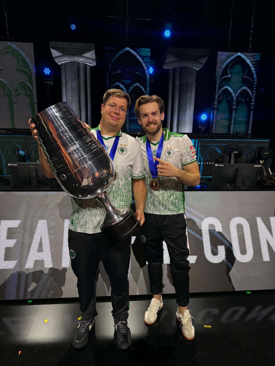 FalconsEsport's tweet photo. After a year and a half they finally won it together 🥹🏆 https://t.co/jUf75UlSKM