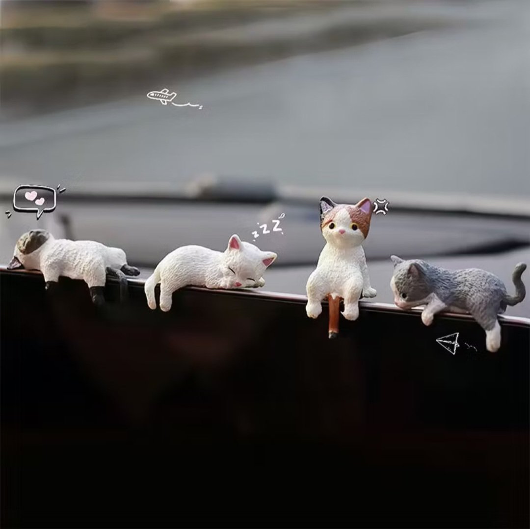 Flanx_25's tweet photo. Mobil aesthetic dimulai dari hal kecil 🐱🌿
Dashboard-ku udah punya penghuni baru dan mereka IMUT BANGET wtf
📦 eMerit cat figurine — highly recommend!
🔗 https://t.co/HdyeBTT0mW
#CarDecor #CuteCat #CatLovers https://t.co/2Bm792fGZB