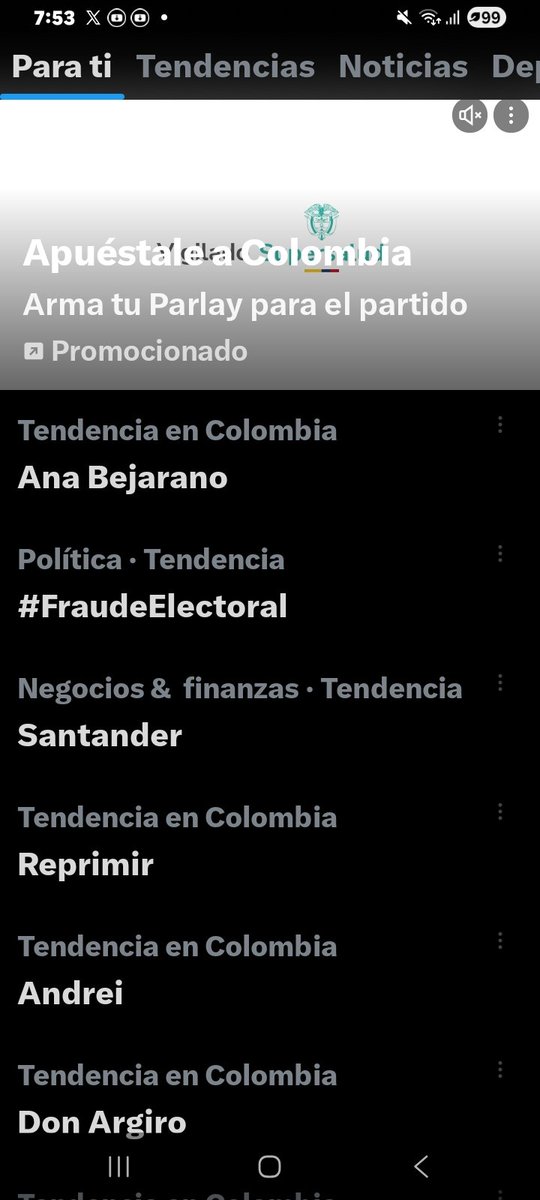 JulianProgre's tweet photo. La tendencia no es ABELARDOPTE como debería de ser cuando las mayorías ganan limpiamente.

Hoy lunes y desde ayer se empezaron a verificar los resultados y las acciones del registrador sospechosas, muertos votaron , toda la maquinaria orquestada por la sucia ultraderecha,  compra de votos ,E14 donde no habían firmas de jurados y los típicos tachones donde le sumaban votos a la ultraderecha, muertos votando y suplantación de cédulas, prohibición a los abogados ingresar a verificar el recinto en Medellin y Bogotá y la presencia permanente de agentes gringos que metieron mano también en esta elección. Prácticamente el FRAUDE ES EVIDENTE SE ROBARON LAS ELECCIONES Y ASI LO PERCIBE EL PUEBLO..ABELARDO ES UN ILEGITIMO..

Lo que ganó fue un fraude y eso es lo que se percibe .

Dios nos ampare .Vendrán días muy difíciles para este país..

Por eso desde ayer la tendencia es #FraudeElectoral  en Colombia