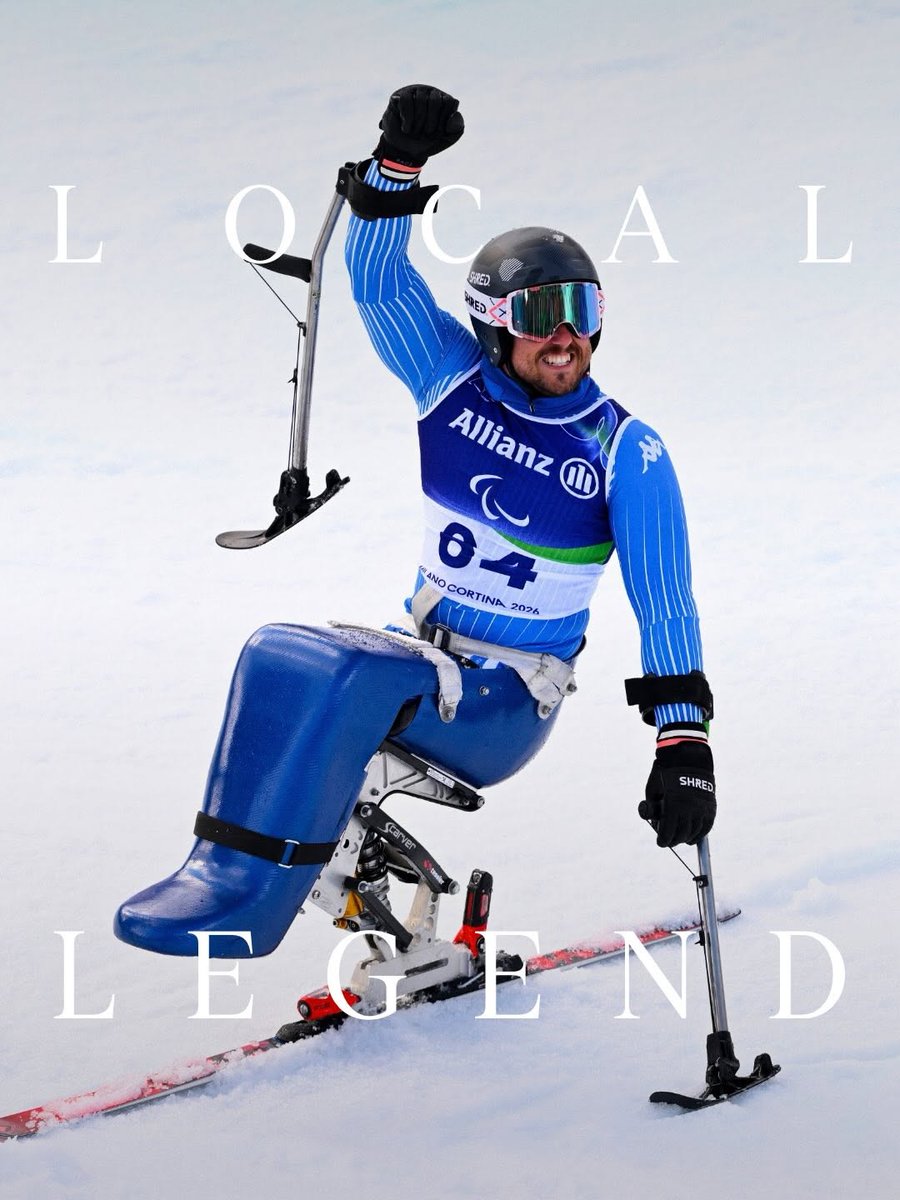 adidas2f0r's tweet photo. Home town hero René De Silvestro finishes Milano Cortina with a Paralympic gold and silver, part of a collection of podium finishes built through years of overcoming setbacks and chasing speed, precision and belief on the world stage. 🥇 https://t.co/1NB6SpzWfx
