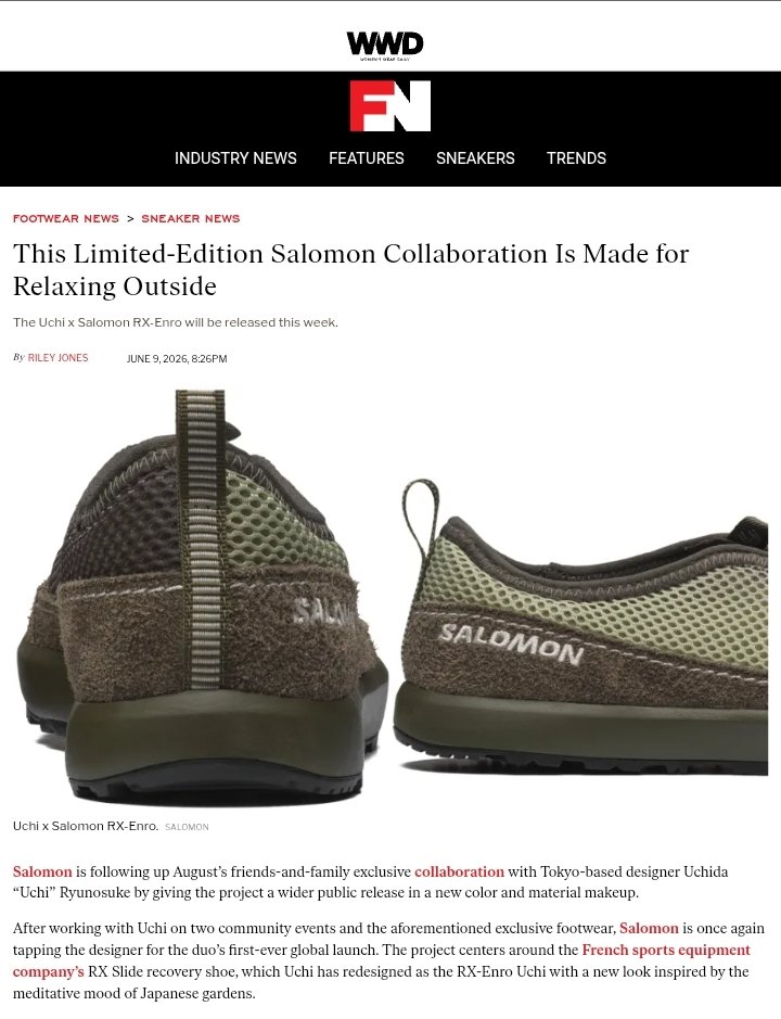 envyofyibo's tweet photo. My fashion king Wang Yibo always on trend and he already get hands on limited edition Salomon RX-ENRO Uchi sneaker that just released this month 😆

#WangYibo https://t.co/zpu4HZUNUz