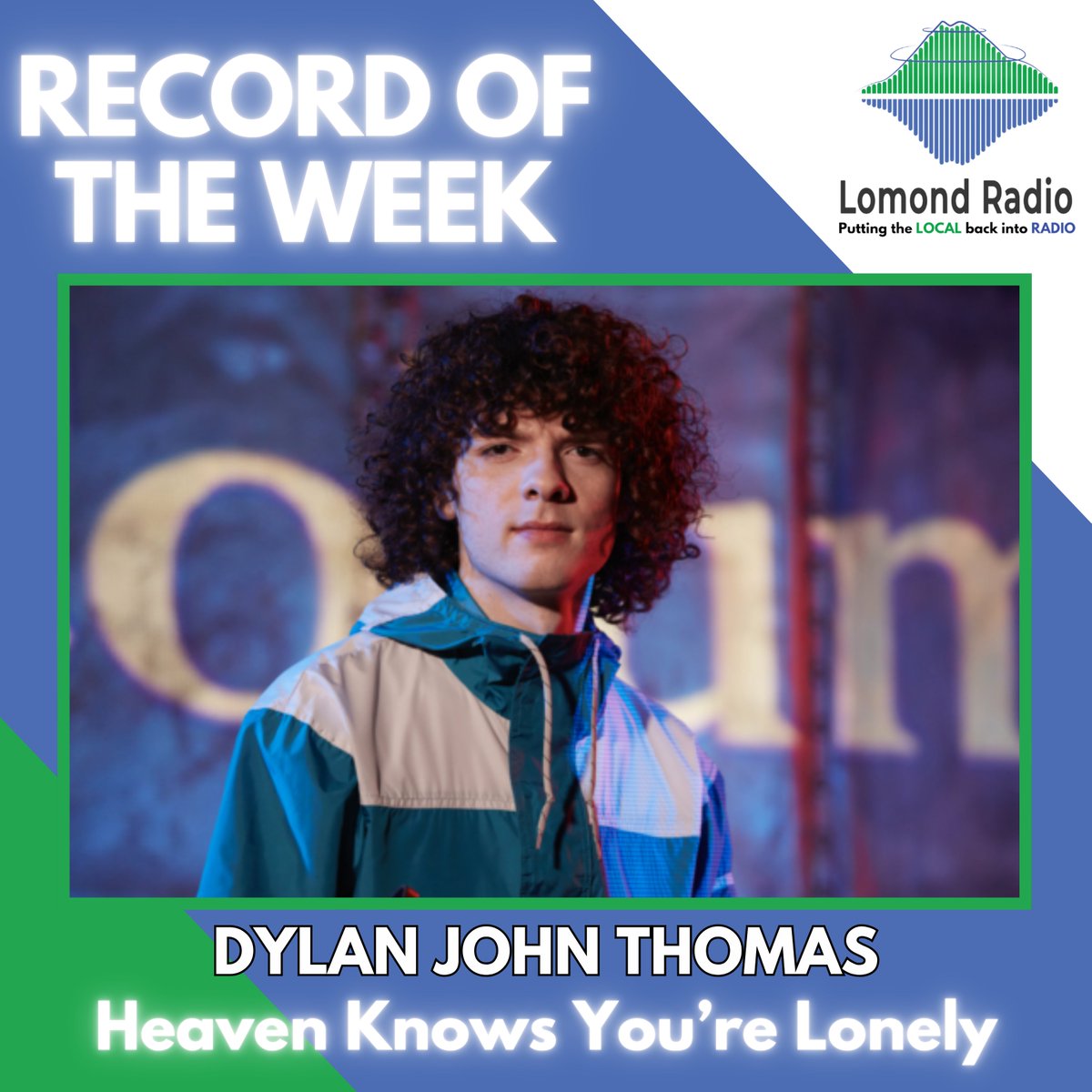 lomondradio's tweet photo. RECORD OF THE WEEK on the Breakfast Show this week is from @DylanJohnThoma5 and it's called Heaven Knows You're Lonely.
You can hear it every weekday just after 8.30am.
#lomondradio #localradio #recordoftheweek #dylanjohnthomas https://t.co/gUdWrk3zWA