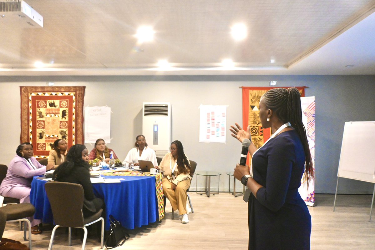 FemnetProg's tweet photo. There is something powerful about a room full of care practitioners naming care not as women's burden, but as essential political and economic infrastructure.
Drawing on African feminisms and the Pan-African Feminist Charter, Day 1 laid a clear foundation: care is collective, care is political, and care is everyone's business.
#FeministCareAcademy #CareEconomy
#TransformativeWomenLeadership 
#WomenLeadAfrica