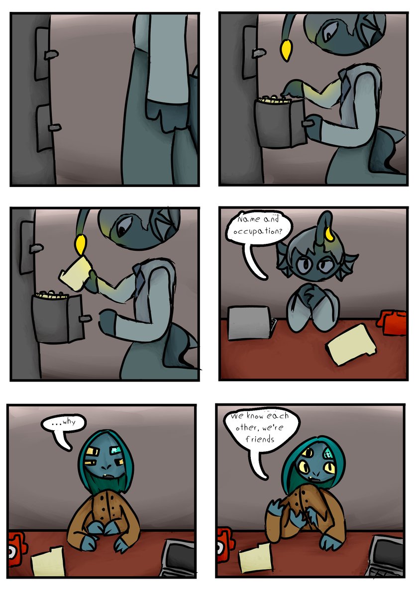 GotJinxedAgain's tweet photo. Another random comic no relation to the other one #comic #art #OCㅤㅤ https://t.co/1Ir57F3nCh