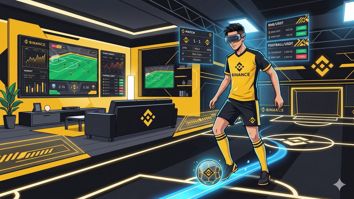 donnydan3's tweet photo. @BinanceAngels Kick-starting the football season with the #BinanceFootballChallenge! ⚽🔥 Here is my creative entry!

The skill that dominates in both crypto and football is: **Strategic Foresight &amp; Adaptability.**
@Binance @BinanceAngels #WhoIsNumber9 https://t.co/8WBR35w1pt