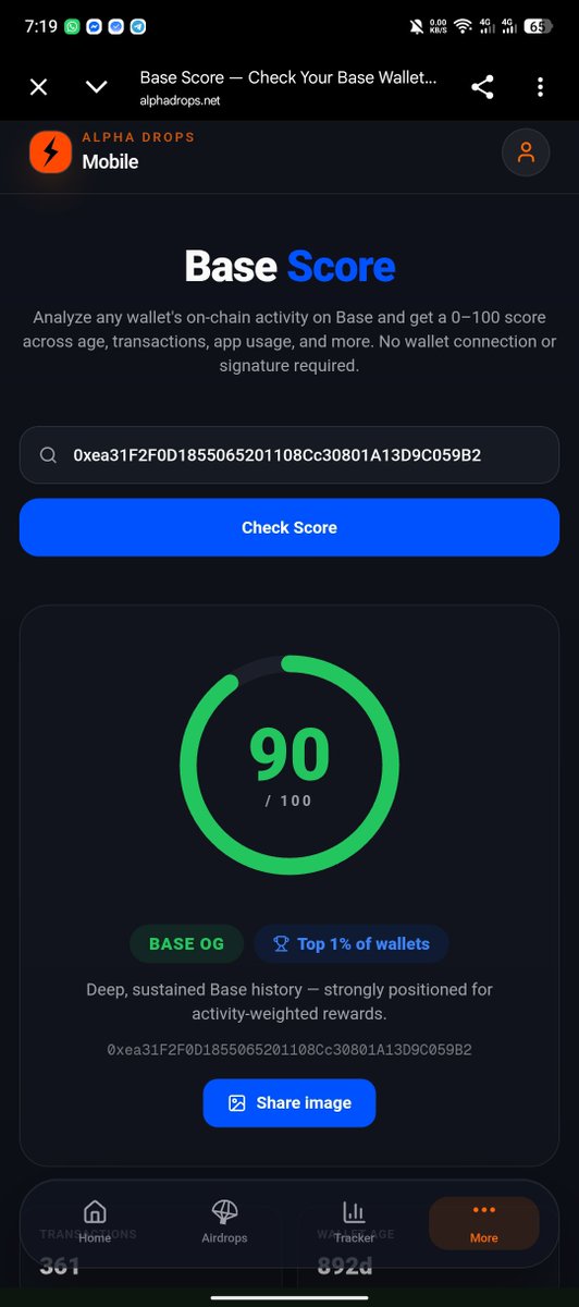 Abid_Alpha's tweet photo. @Crypto_Pranjal @myAlphaDrops Quite good? https://t.co/IDG14zcHfQ