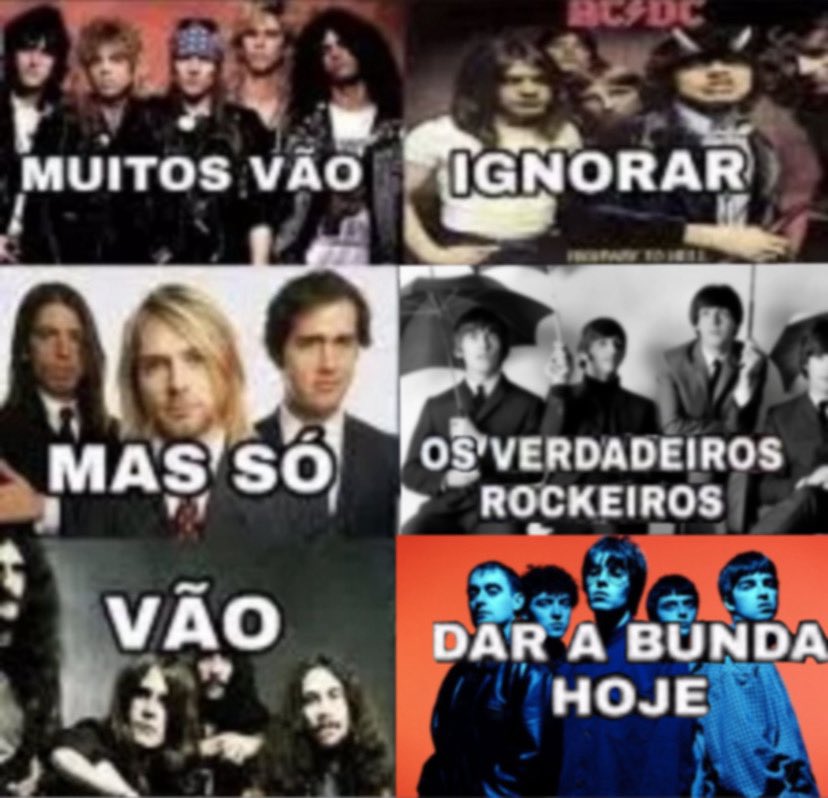 oasisterss's tweet photo. vcs são verdadeiros rockeiros?
me: sim https://t.co/8JGKI8Id3O