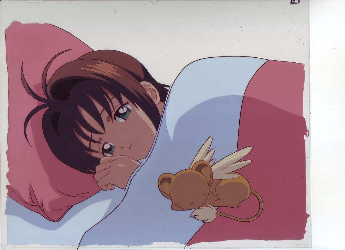 今日は毎月23日の不眠の日・・・セル画は、寝付けないさくらちゃん萌え～！