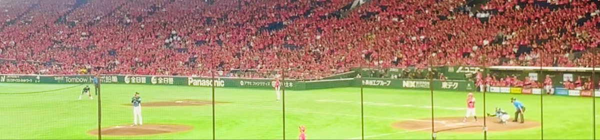ganase's tweet photo. 毎年スーパーナイターはボロ負けとか言われてたけど、今日は良い試合で楽しめました。#野球マン https://t.co/gy2uRdKzmf