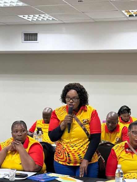 _cosatu's tweet photo. #FESSA Trade Union Gender and Women Transformative Leadership Training, in collaboration with #SATAWU, brought together workers to reflect on lived experiences, strengthen collective power, and deepen understanding of gender justice, labour rights, and inclusive leadership. https://t.co/8awPqwy9fL