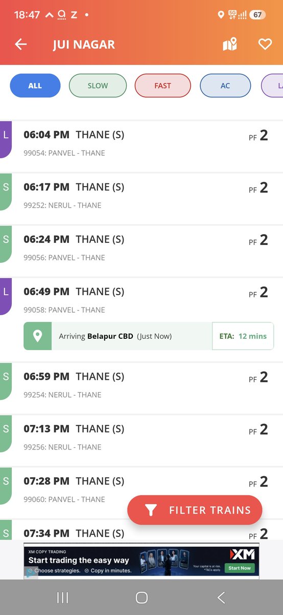 RaviGIyer's tweet photo. From 6 24 to 649 no train from Jui Nagar to Thane 
What kind of scheduling is this
@Central_Railway https://t.co/1K8OCMoOb4