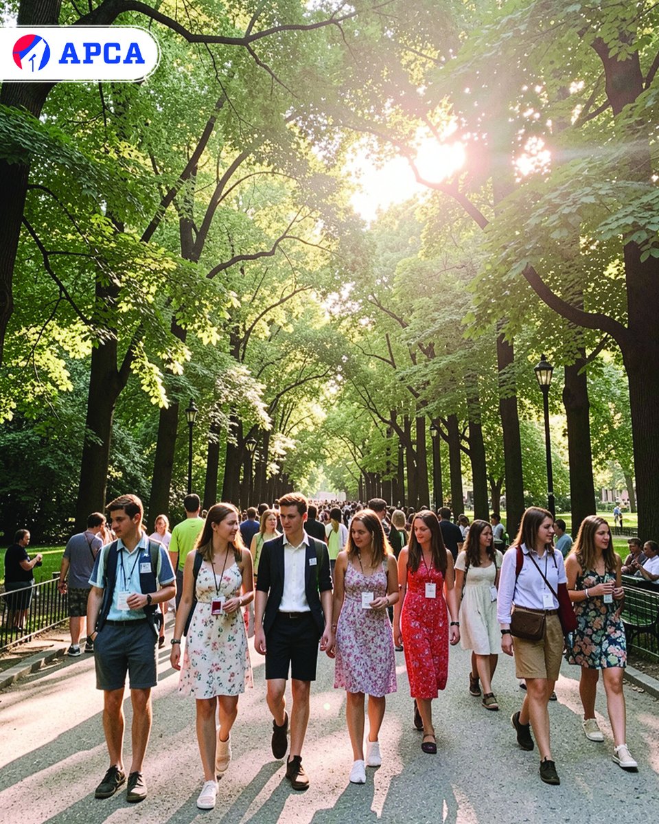 TheAPCA's tweet photo. Central Park walks 🌳
Broadway nights 🎭
Times Square selfies 📸
The APCA NYC experience is stacked ✨

#APCA #NewYorkCity #StudentTravel #BroadwayVibes https://t.co/HCmHAYa17b