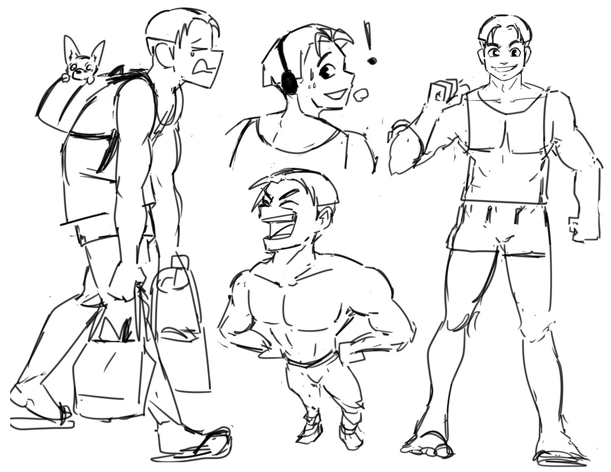 curedubs's tweet photo. No name for him yet but hunky boy is a hunk. One of Chaz's friends/teammates in the Flipside https://t.co/2d96qARfE0