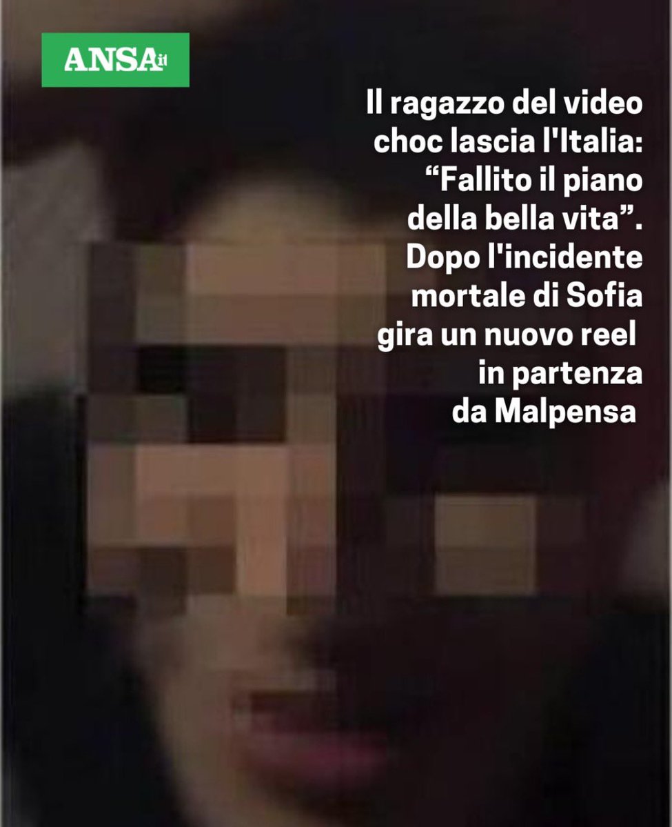 Frances99687883's tweet photo. #SofiaBarberi è morta. Elena,l’altra ragazza sul motorino,rimarrà per sempre invalida con un piede amputato e lui ha la vita rovinata. Esilio a vita per questo sterco immondo💩🤬 https://t.co/1BrntCPy0M