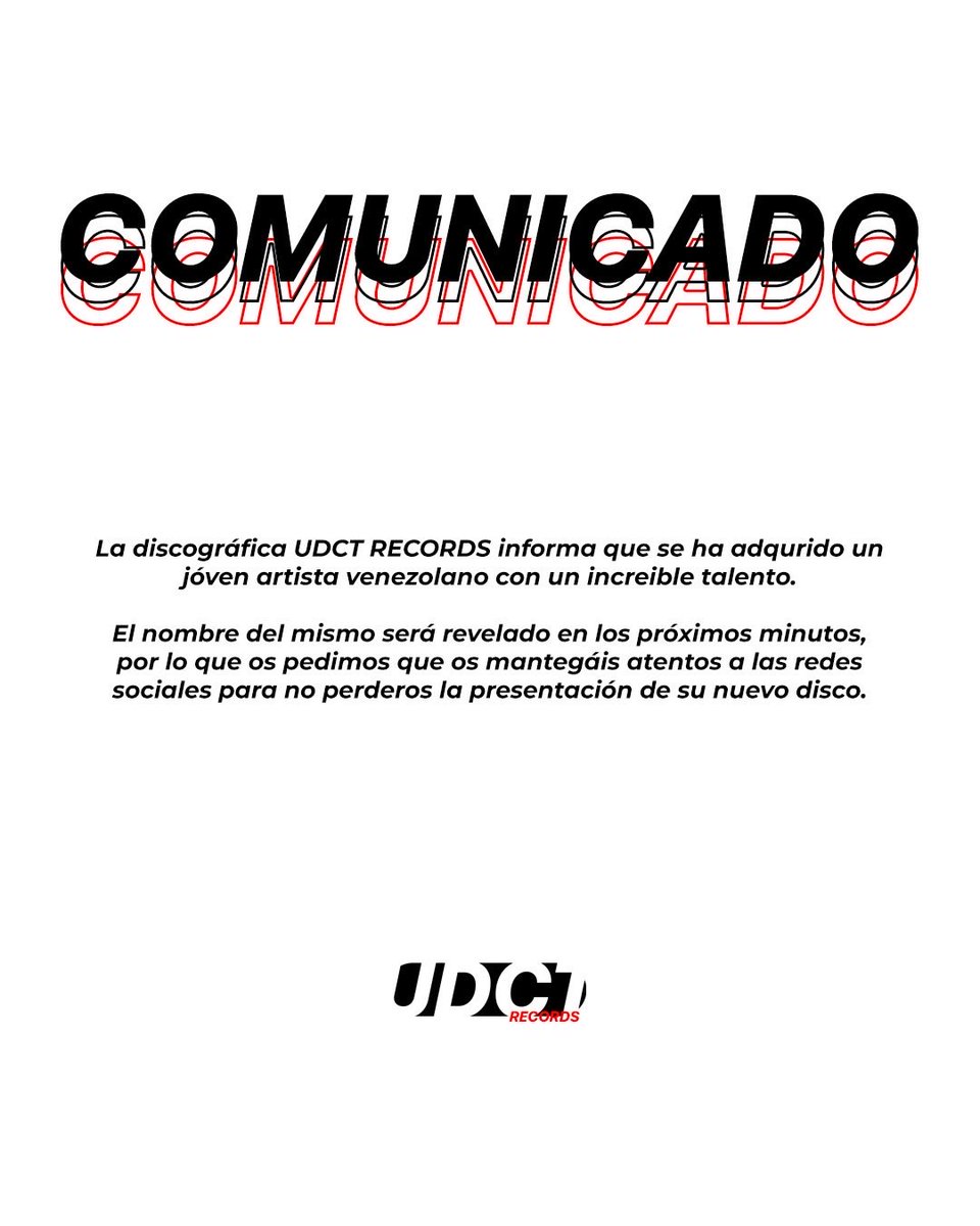 UDCTOFICIAL's tweet photo. 𝙐𝘿𝘾𝙏 𝙍𝙀𝘾𝙊𝙍𝘿𝙎 𝙄𝙉𝙁𝙊𝙍𝙈𝘼 https://t.co/3spRjlay7p