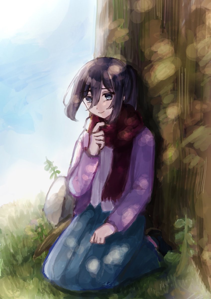 do_do_63's tweet photo. ミカサ #aot https://t.co/36QucKLRha