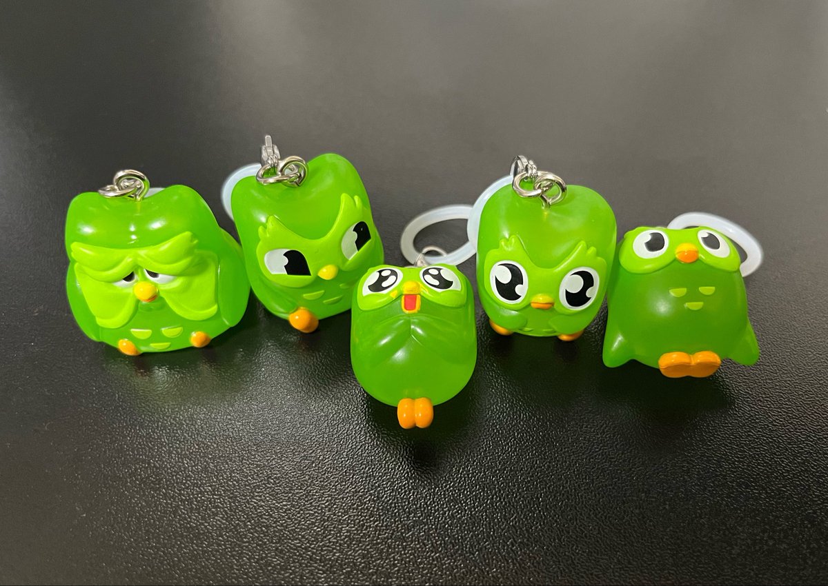 una3_0's tweet photo. シワ以外なら何でもいいから
ひとつ欲しいと言ってたら
ぽんちゃんとささにぃーが回してくれてて
Duolingo揃った😂嬉
思ってたよりでかい！ https://t.co/Y6mjx9lUfH