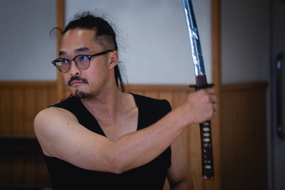 samuraisnowcat's tweet photo. 殺陣ちぃむバチボコ稽古
2026.06.21
Performer 有賀慎之助@aru_sh1n https://t.co/8aBRXmDYrt