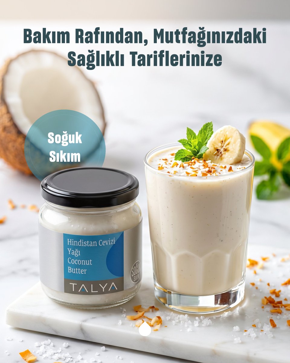TalyaBitkisel's tweet photo. Tek ürün, çok yönlü kullanım. 🥥

Talya Hindistan Cevizi Yağı; saç ve vücut bakımında, etiket bilgisine uygun tariflerde ve oil pulling gibi geleneksel ağız bakımı uygulamalarında değerlendirilebilir.

Keşfedin: https://t.co/HadEx2aa8d🎯

#TalyaBitkisel #CoconutOil https://t.co/zwva4IKtDK
